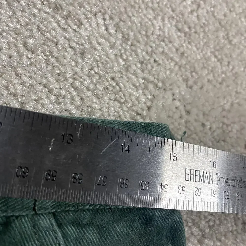 VTG 80s North Face Pants Mens 30x31* Green Cotton Canvas Twill Sample Tag